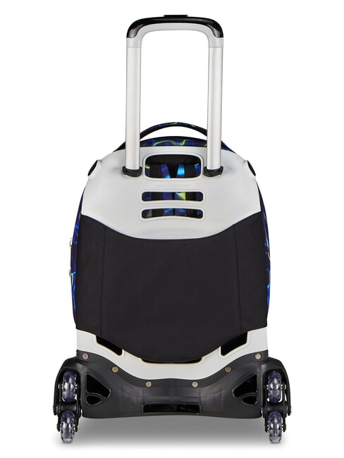 ELECTRICVIBE BOY Sac &agrave; dos trolley &agrave; trois roues Bluedeep - Sacs &agrave; dos &agrave; roulettes