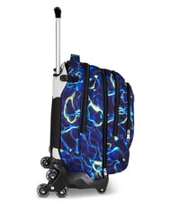 SEVEN ELECTRICVIBE BOY Sac &agrave; dos trolley &agrave; trois roues Bluedeep - Sacs &agrave; dos &agrave; roulettes - 6