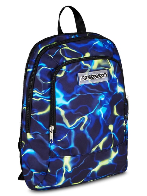 ELECTRICVIBE BOY Sac &agrave; dos trolley &agrave; trois roues Bluedeep - Sacs &agrave; dos &agrave; roulettes