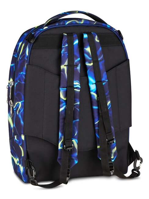ELECTRICVIBE BOY Sac &agrave; dos trolley &agrave; trois roues Bluedeep - Sacs &agrave; dos &agrave; roulettes