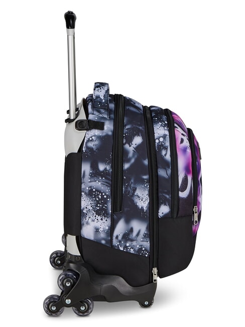 BUZZY NOTE GIRL Sac &agrave; dos trolley, divisible et d&eacute;tachable CYCLAMINE - Sacs &agrave; dos &agrave; roulettes