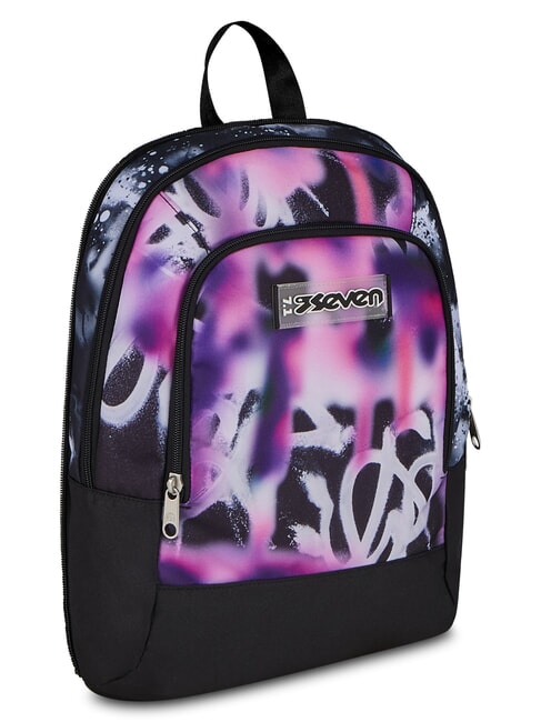 BUZZY NOTE GIRL Sac &agrave; dos trolley, divisible et d&eacute;tachable CYCLAMINE - Sacs &agrave; dos &agrave; roulettes