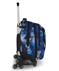 SEVEN BLU FUSION Sac &agrave; dos trolley 3 en 1 Fluo turquoise - Sacs &agrave; dos &agrave; roulettes - 6