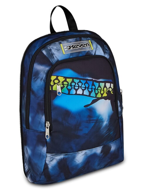 BLU FUSION Sac &agrave; dos trolley 3 en 1 Fluo turquoise - Sacs &agrave; dos &agrave; roulettes