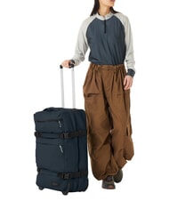 EASTPAK TRANSIT'R PLUS M Chariot moyen b&acirc;che de la marine - Valises Semi-rigides - 6