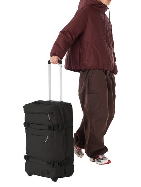 TRANSIT'R PLUS M Chariot moyen b&acirc;che noire2 - Valises Semi-rigides