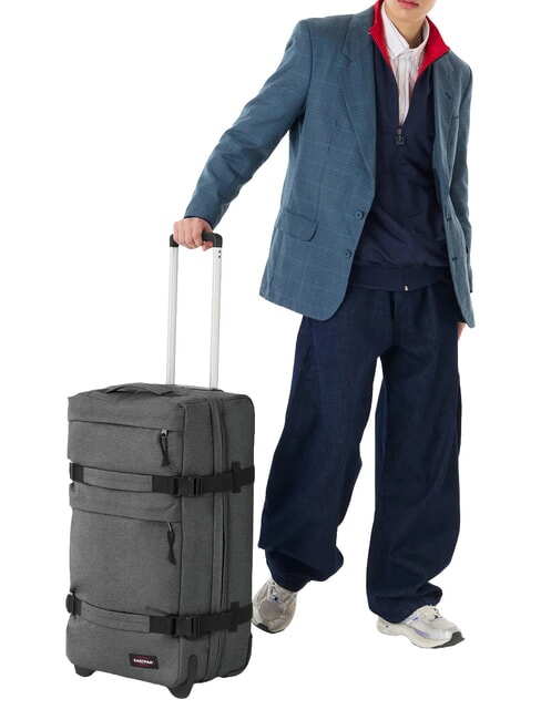 TRANSIT'R PLUS M Chariot moyen BlackDenim - Valises Semi-rigides