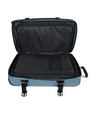 EASTPAK TRANSIT'R PLUS M Chariot moyen poussi&egrave;re de b&acirc;che bleue - Valises Semi-rigides - 2