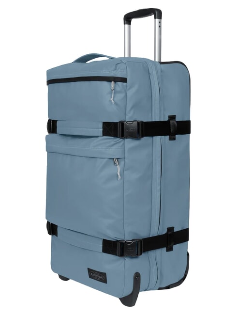 TRANSIT'R PLUS M Chariot moyen poussi&egrave;re de b&acirc;che bleue - Valises Semi-rigides