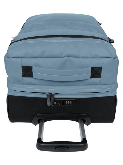 TRANSIT'R PLUS M Chariot moyen poussi&egrave;re de b&acirc;che bleue - Valises Semi-rigides