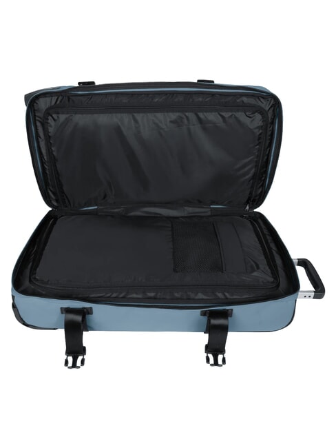 TRANSIT'R PLUS L Grand chariot poussi&egrave;re de b&acirc;che bleue - Valises Semi-rigides