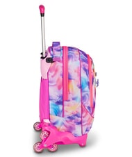 SJGANG JOYFUL PINS GIRL Sac &agrave; dos trolley 3 en 1 fuxiafluo - Sacs &agrave; dos &agrave; roulettes - 7