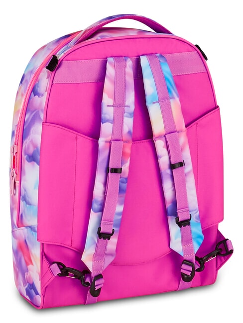 JOYFUL PINS GIRL Sac &agrave; dos trolley 3 en 1 fuxiafluo - Sacs &agrave; dos &agrave; roulettes