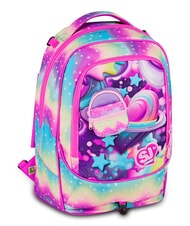 SJGANG SOFT POUCH GIRL Sac &agrave; dos &agrave; roulettes d&eacute;tachable poup&eacute;e rose - Sacs &agrave; dos &agrave; roulettes - 7