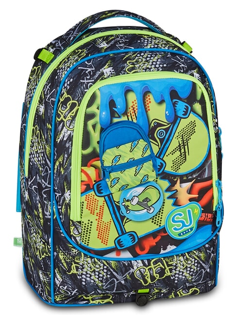 SOFT POUCH BOY Sac &agrave; dos trolley 3 en 1 Noir - Sacs &agrave; dos &agrave; roulettes