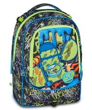 SJGANG SOFT POUCH BOY Sac &agrave; dos trolley 3 en 1 Noir - Sacs &agrave; dos &agrave; roulettes - 6