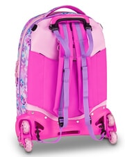 SJGANG GLOWCAT Sac &agrave; dos &agrave; roulettes d&eacute;tachable lilas doux - Sacs &agrave; dos &agrave; roulettes - 3