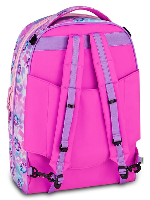 GLOWCAT Sac &agrave; dos &agrave; roulettes d&eacute;tachable lilas doux - Sacs &agrave; dos &agrave; roulettes