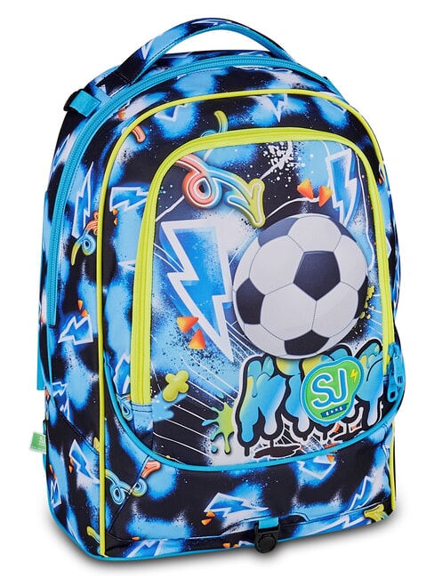 GLOWGAME Sac &agrave; dos &agrave; roulettes jaune fluorescent - Sacs &agrave; dos &agrave; roulettes