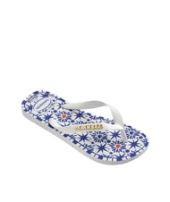 HAVAIANAS TOP SAO LUIS Tongs en caoutchouc blanc - Chaussures Femme - 2