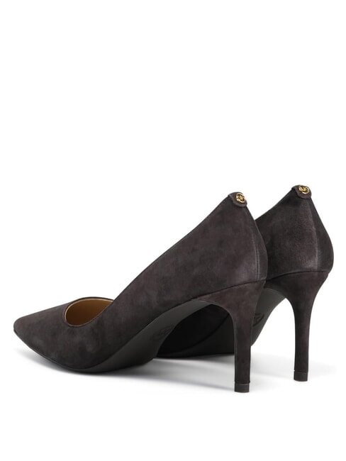 ALINA escarpins en cuir su&eacute;d&eacute; chocolat - Chaussures Femme