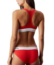CALVIN KLEIN MODERN COTTON  Bralette rouge - Sous-v&ecirc;tements pour femmes - 2