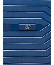 LESAC PEGASUS Chariot grand format ultra-r&eacute;sistant bleu marine - Valises Rigides - 5
