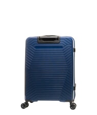 LESAC PEGASUS Chariot &agrave; bagages &agrave; main bleu marine - Valises cabine - 3