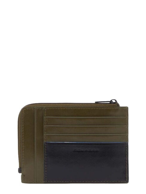B2 REVAMP Porte-cartes avec porte-monnaie vert noir - Portefeuilles Homme