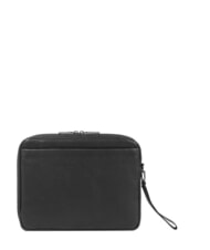 PIQUADRO S129 pochette en cuir Noir - Sacs pour Femme - 2