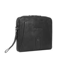 PIQUADRO S129 pochette en cuir Noir - Sacs pour Femme - 3