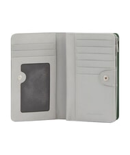 PIQUADRO ALVAR Portefeuille compact VERT - Portefeuilles Femme - 3