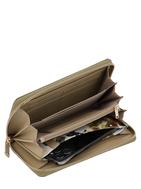 FL Le portefeuille &agrave; 4 soufflets vert clair - Portefeuilles Femme