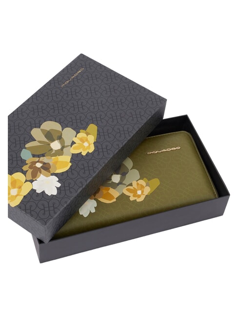FL Le portefeuille &agrave; 4 soufflets vert clair - Portefeuilles Femme
