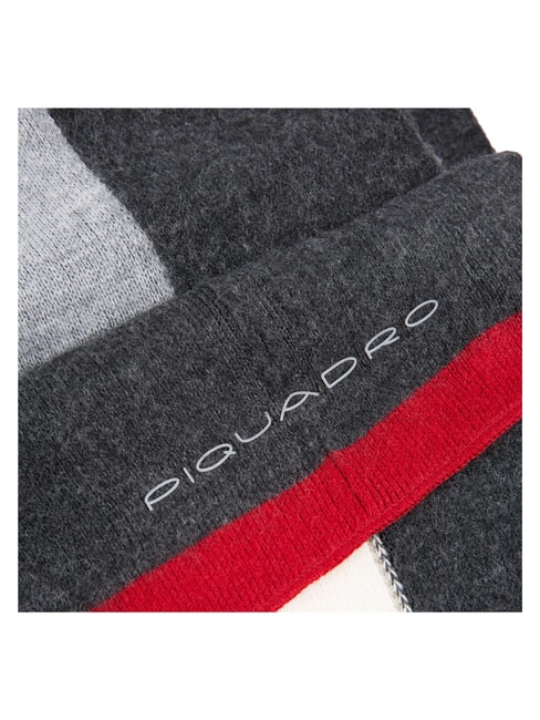 SCIARPA &Eacute;charpe en tricot ray&eacute; GRIS - &Eacute;charpes