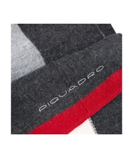 PIQUADRO SCIARPA &Eacute;charpe en tricot ray&eacute; GRIS - &Eacute;charpes - 2