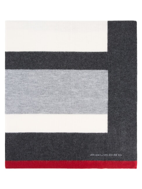 SCIARPA &Eacute;charpe en tricot ray&eacute; GRIS - &Eacute;charpes
