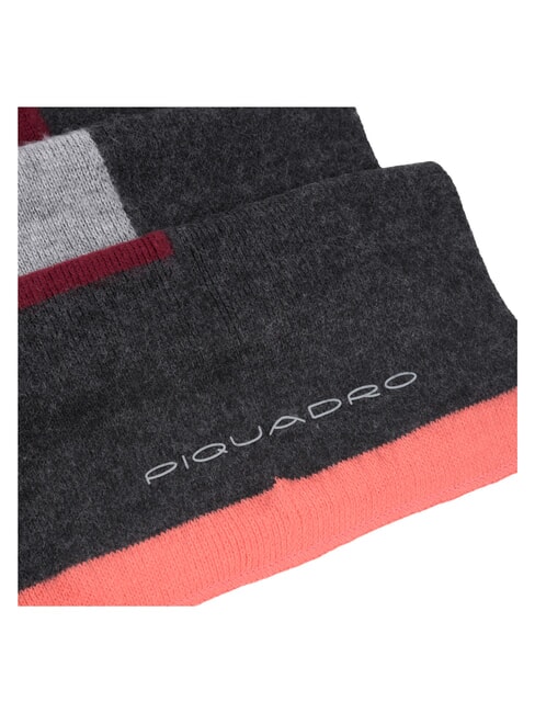 SCIARPA &Eacute;charpe en tricot ray&eacute; Bordeaux - &Eacute;charpes