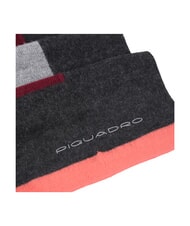 PIQUADRO SCIARPA &Eacute;charpe en tricot ray&eacute; Bordeaux - &Eacute;charpes - 2