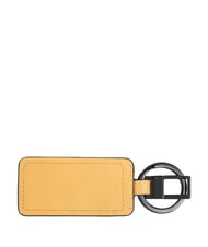 PIQUADRO ERMES Porte-cl&eacute;s en cuir jaune - Porte-cl&eacute;s - 2