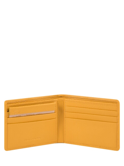 AKRON Portefeuille avec porte-documents amovible jaune - Portefeuilles Homme