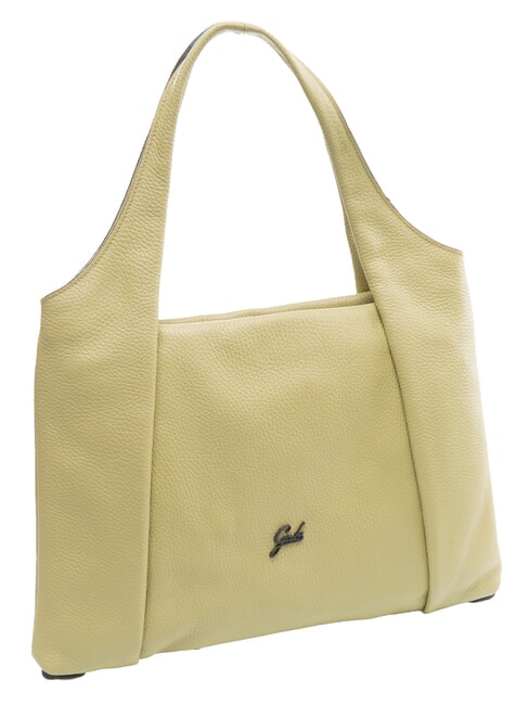 ZEYNEP Sac bandouli&egrave;re plat, taille moyenne c&eacute;ladon - Sacs pour Femme