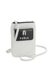 FURLA IRIS Mini sac bandouli&egrave;re talc / noir - Sacs pour Femme - 2