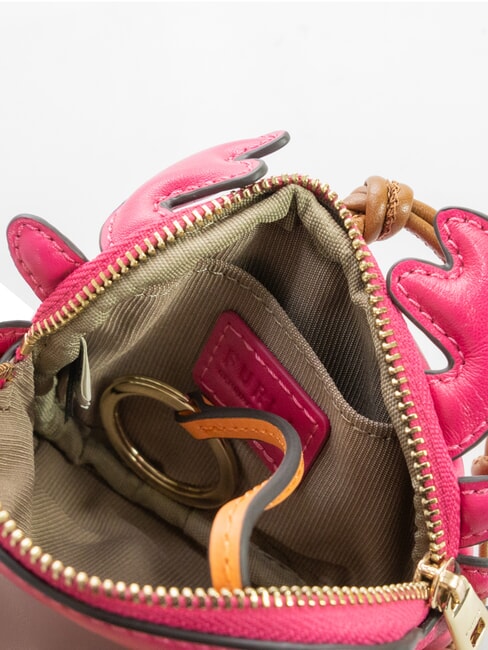 ALLEGRA Porte-monnaie / porte-cl&eacute;s fuchsia - Portefeuilles Femme
