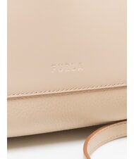 FURLA GILDA Mini sacs en cuir avec bandouli&egrave;re ballerine i+cognac h - Sacs pour Femme - 4