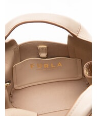 FURLA GILDA Mini sacs en cuir avec bandouli&egrave;re ballerine i+cognac h - Sacs pour Femme - 5