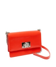 FURLA 1927  Mini sac &agrave; bandouli&egrave;re en cuir naplack Feu - Sacs pour Femme - 2