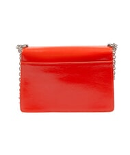 FURLA 1927  Mini sac &agrave; bandouli&egrave;re en cuir naplack Feu - Sacs pour Femme - 4