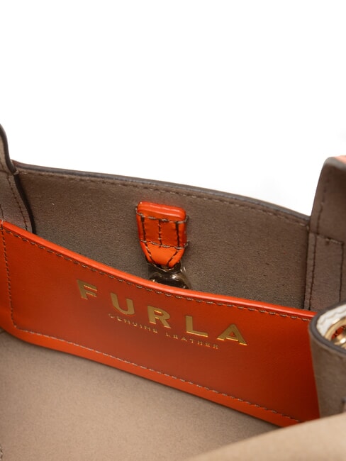 GILDA Mini sacs en cuir avec bandouli&egrave;re clivia + guimauve - Sacs pour Femme