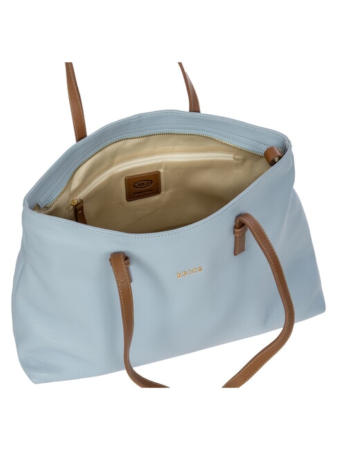 CREMONA Sac cabas en cuir, sac bandouli&egrave;re ciel - Sacs pour Femme